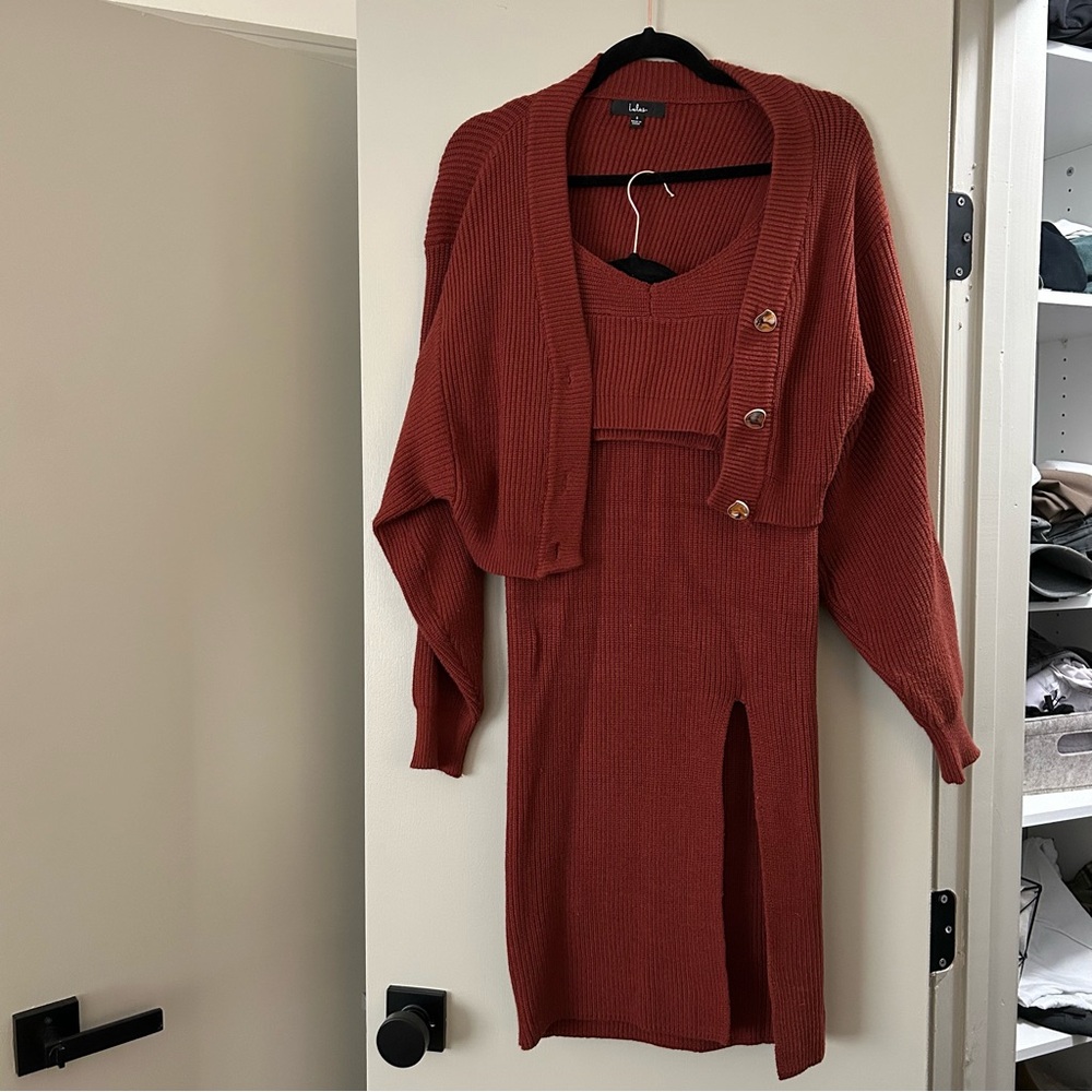 Lulus 3-Piece Sweater Set